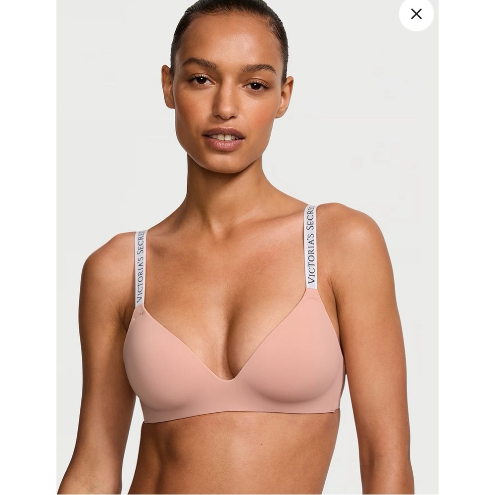 Victoria’s Secret THE T-SHIRT Lightly Lined Wireless Bra in rose size 32B new